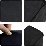 Whiteswan Eyelash Extension Ergonomisk buet Memory Foam Support Stue Pude Nakke Vipper Skønhed Makeup Pude Sovepude Nakkestøtte Cervikal Ortopædiske Puder Naty Shop