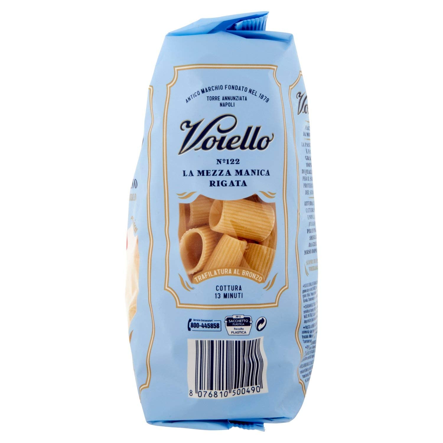 Stribepasta til halværmet 500g 500g