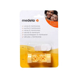 Medela 008.0293 Ventiler og patter, flerfarvede Tilbehør Mad og amning Bebe Naty Shop