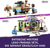 LEGO Friends Heartlake City Café, legetøj til børn, legetøjsbageri, gaveidé til piger og drenge 6+, sæt med 3 legefigurer og hundefigur 42618 Byggesæt Besuche den LEGO-Store