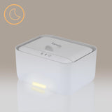 Lionelo BABYBLISS 20W Varmer til vådservietter og små håndklæder, 20W til babyer, indbygget natlys, 3 varmeindstillinger, touchpanel, holder servietterne fugtige