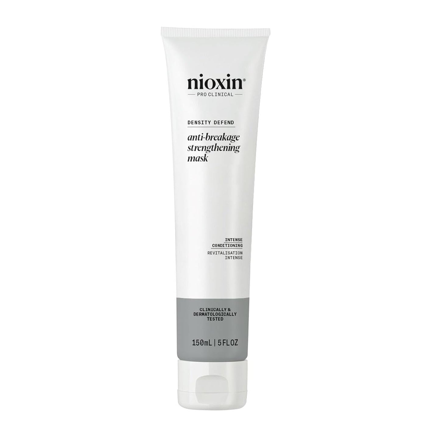 Nioxin Density Defend Anti-Breakage Strengthening Hair Mask - Fugtgivende hårmaske mod hårbrud, leave-in hårpleje med vitamin C Naty Shop Hair Mask 150 Ml (1 pakke)