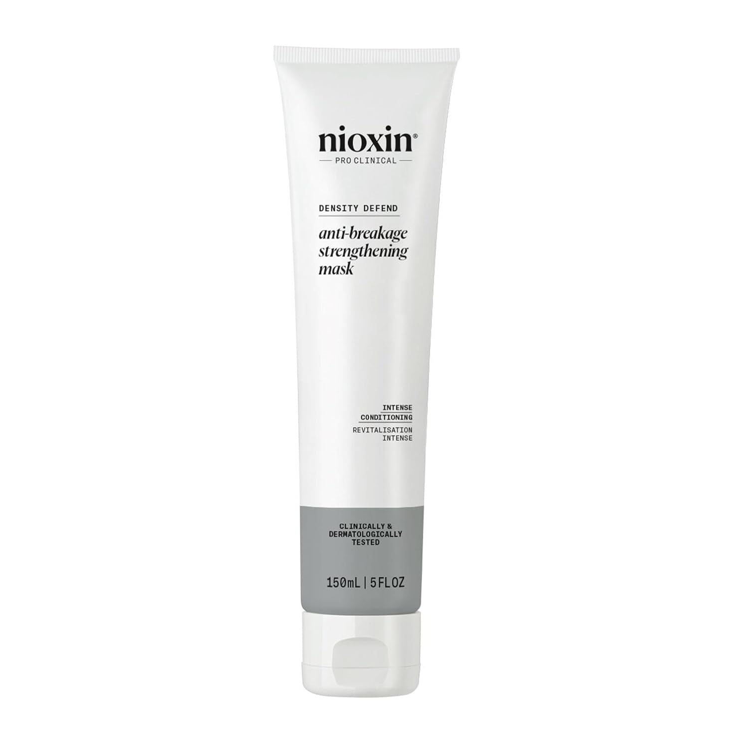 Nioxin Density Defend Anti-Breakage Strengthening Hair Mask - Fugtgivende hårmaske mod hårbrud, leave-in hårpleje med vitamin C Naty Shop Hair Mask 150 Ml (1 pakke)