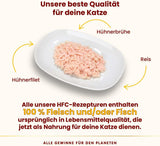 Almo Nature HFC Natural - Vådfoder til voksne katte - Kyllingefilet - 280g, pakke med 12 stk.