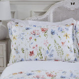 Emma Barclay Spring Meadow Floral Quiltet Sengetæppe Sæt Spring Meadow Sengetæppe Dobbeltseng Multi, Polyester Emma Barclay Senge og tæpper