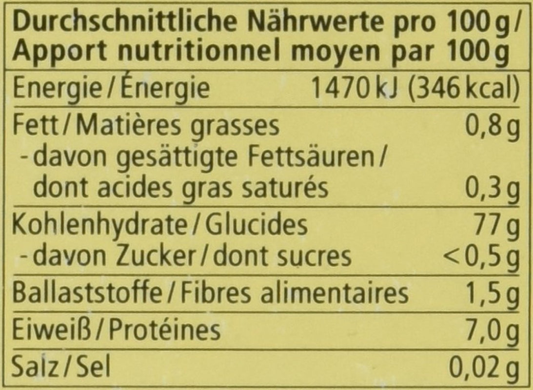 Økologisk Langkornreis Parboiled, 1 kg