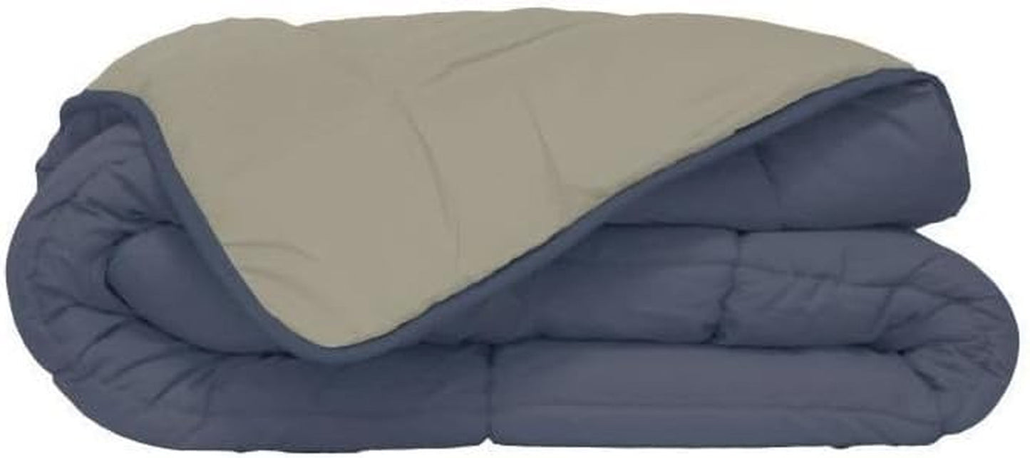 Poyet Motte Calgary quilt, polyester, olie/mastiks, polyester, petrole/mastiks, 260 X 240 X 1 Cm Dyner og dyner Naty Shop 240X220X1 Cm