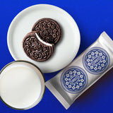 OREO Original - Sprøde småkager med kakao og lækkert flødefyld med vaniljesmag - 32 x 44g