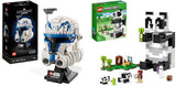 LEGO 75349 Star Wars Captain Rex Hjelmsæt Clone Wars Samlerobjekt Model Series 2023 Souvenirstykke og gaveidé Byggesæt Besuche den LEGO-Store The Panda House Set Bundle