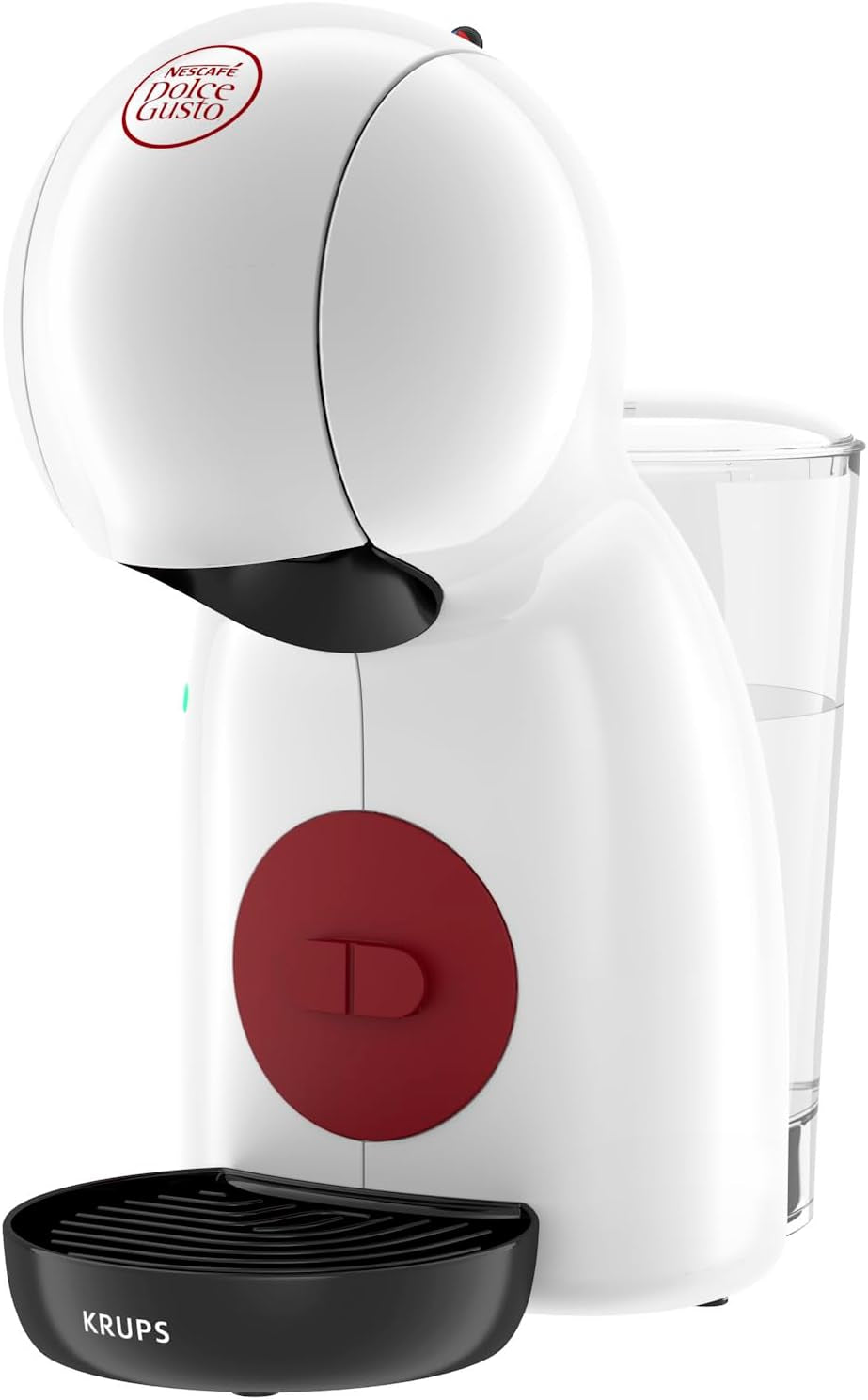 Manuel espressomaskine med NESCAFÉ DOLCE GUSTO PICCOLO XS kapsler fra KRUPS, hvid