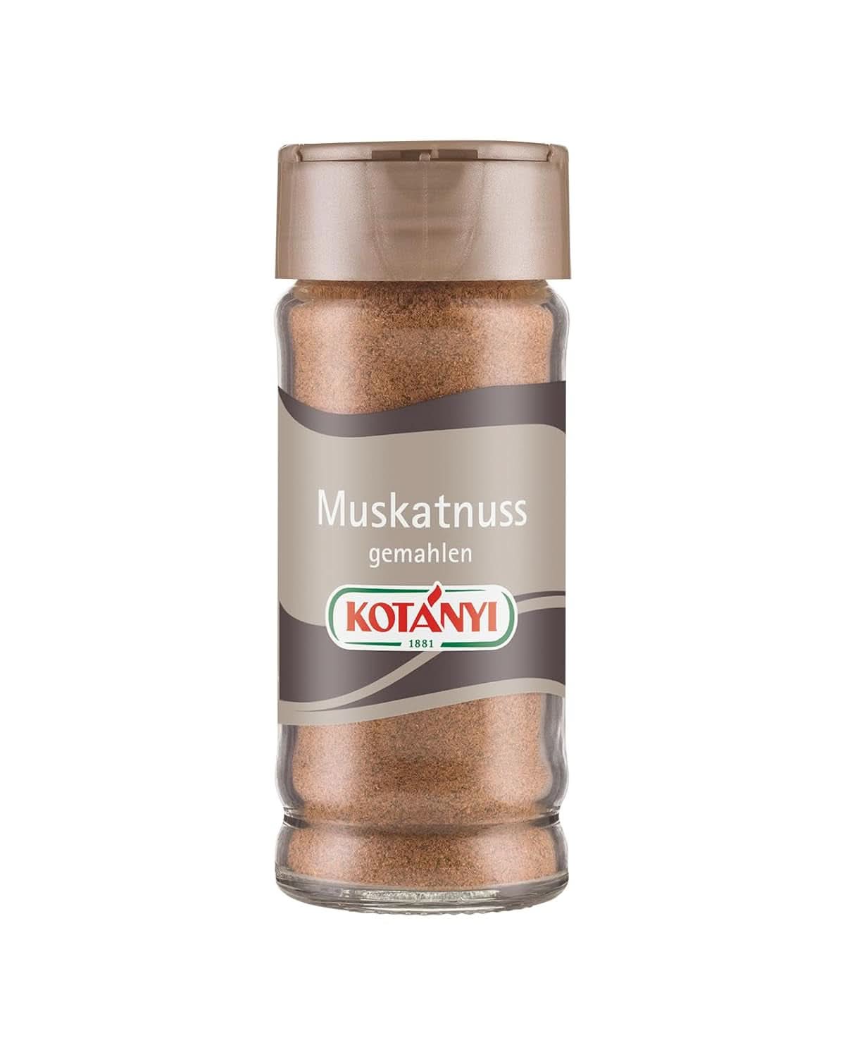 KOTÁNYI Malet muskatnød - 37 gram Krydderier Naty Shop