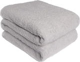 Brentford's Teddy Fleece Tæppe Stort Sengetæppe Plys Super Blød Varm Sovesofa Sengetæppe Sort - 150 X 200 Cm Senge og tæpper Besuche den Brentfords-Store Sølvgrå 125 X 150 Cm