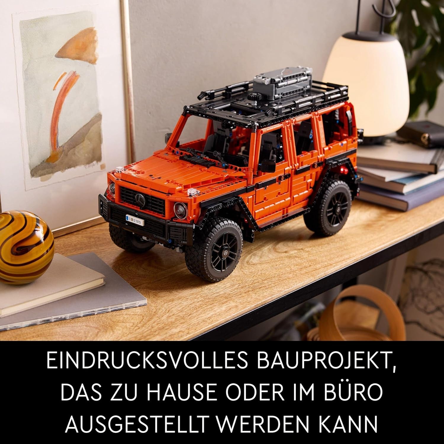 LEGO Technic Mercedes-Benz G 500 Professional Line, G-klasse bilmodelbyggesæt, Voksengave, Luksus terrængående køretøjssæt, Mercedes samleobjekt, Legetøjsbil 42177 Byggesæt Besuche den LEGO-Store