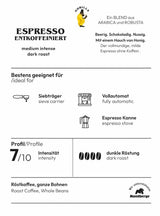 Espresso GORILLA 1000g koffeinfri, hele bønner
