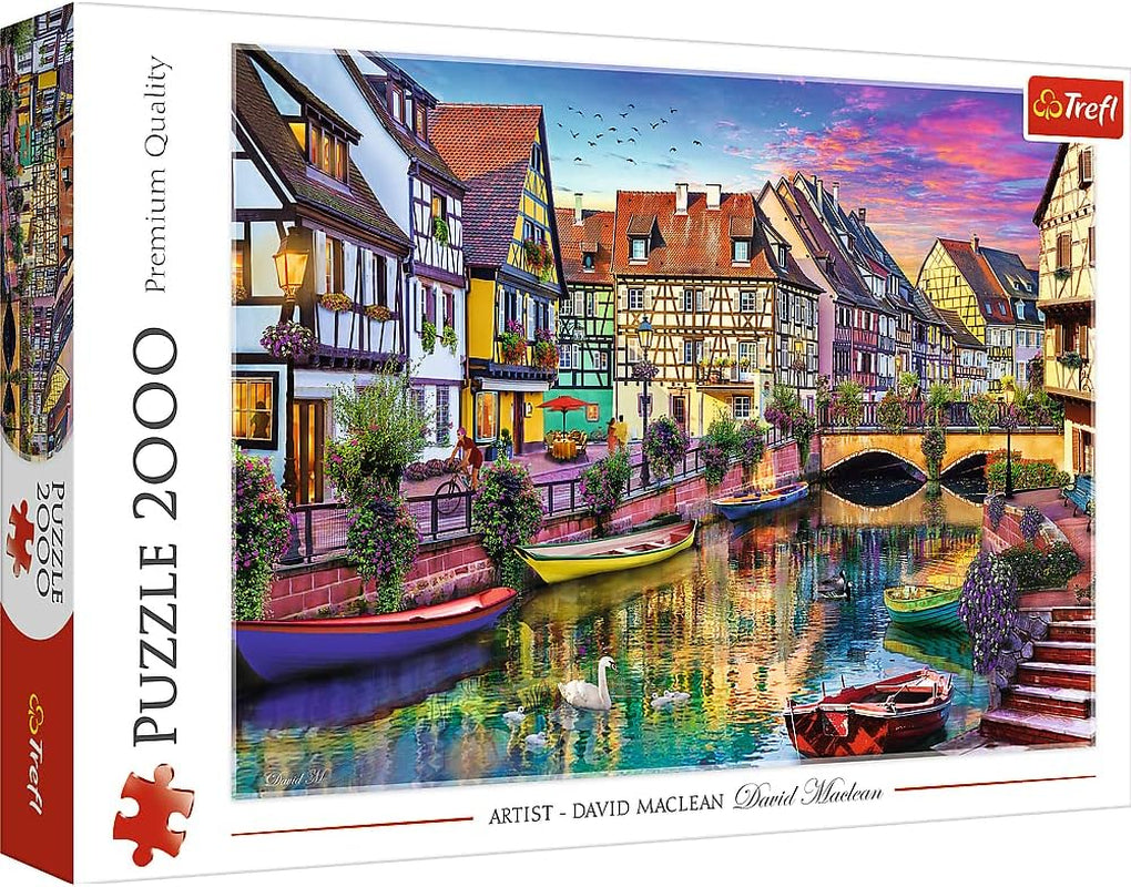 Trefl 27118 Puslespil, Colmar, Frankrig, 2000 brikker, For børn fra 12 år og opefter Puslespil Naty Shop Standardtitel