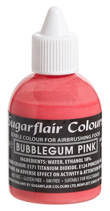 Sugarflair Deep Red Food Coloring - Spiselig flydende madfarve, Airbrush-farve til kager, muffins, frosting og kagepynt - 60 ml