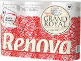 Toiletpapir Renova Renova Grand Royal 4-lags - 6 ruller, stor (pakke med 5)