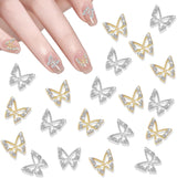 20 stk Glitter Butterfly Nail Charms, Nail Art Rhinestones, Nail Stones, Butterfly Nail Art, Rhinestones, Valentinsdag Nail Charms, DIY Mobiltelefon Case Decoration