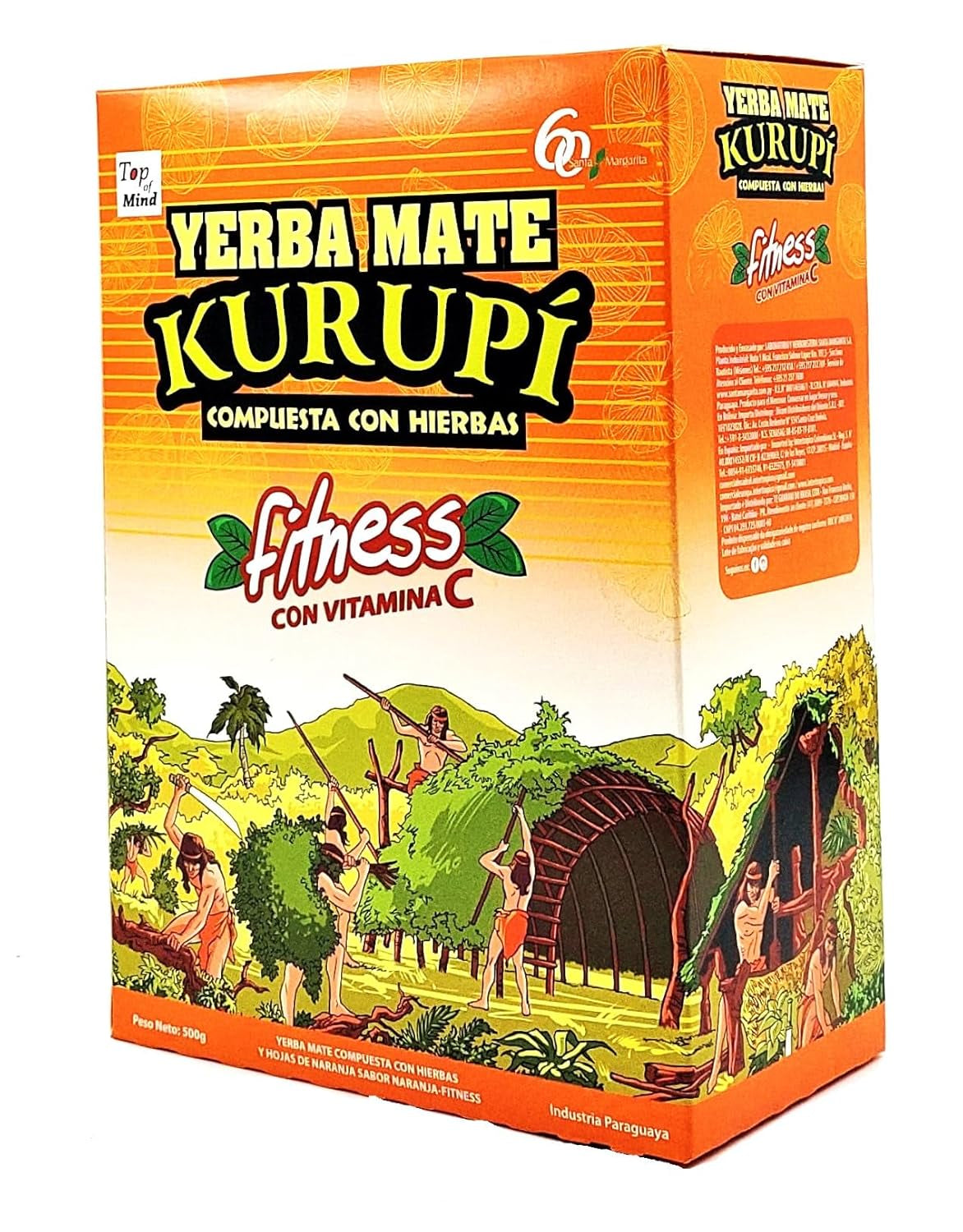 Yerba Mate Tea 500G |  Fitness 500G | Yerba Mate urtete