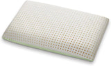 Ortopædisk nakkestøttepude - Økologisk Aloe - Aloe Vera Viskoelastisk pude 14 cm Højde 100% bomuldsbetræk Viscopude - Memory Foam Pude - Made in Italy Naty Shop Standardpuder