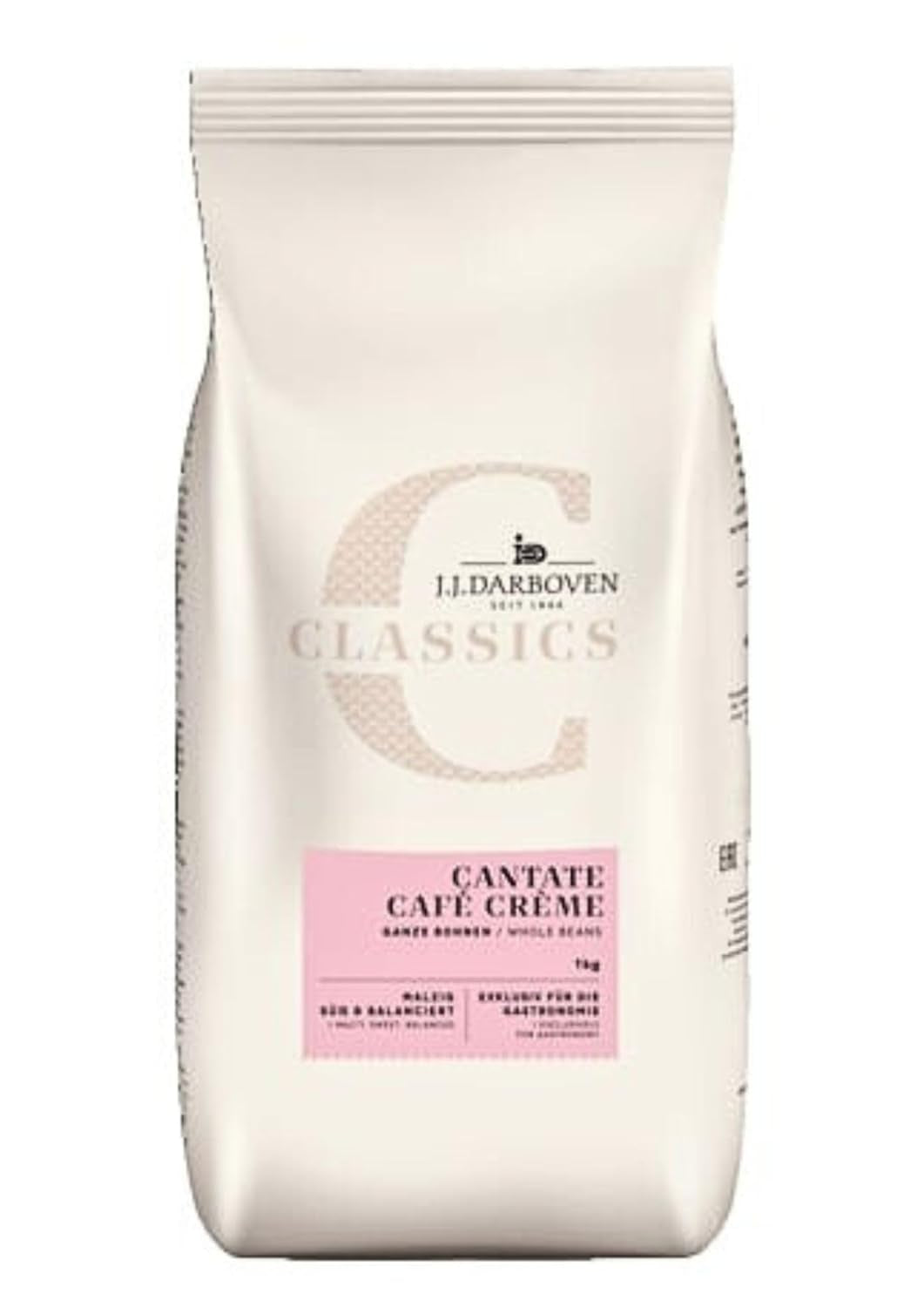 Darboven Cantate Cafe Creme - 6 kaffebønner x 1 kg