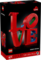 LEGO Art Love Byggesæt til Voksne Boligdekoration Valentinsdag og Mors Dag Gave til Kvinder og Mænd Kreativ aktivitet for Kunst- og Designelskere 31214 Byggesæt Besuche den LEGO-Store