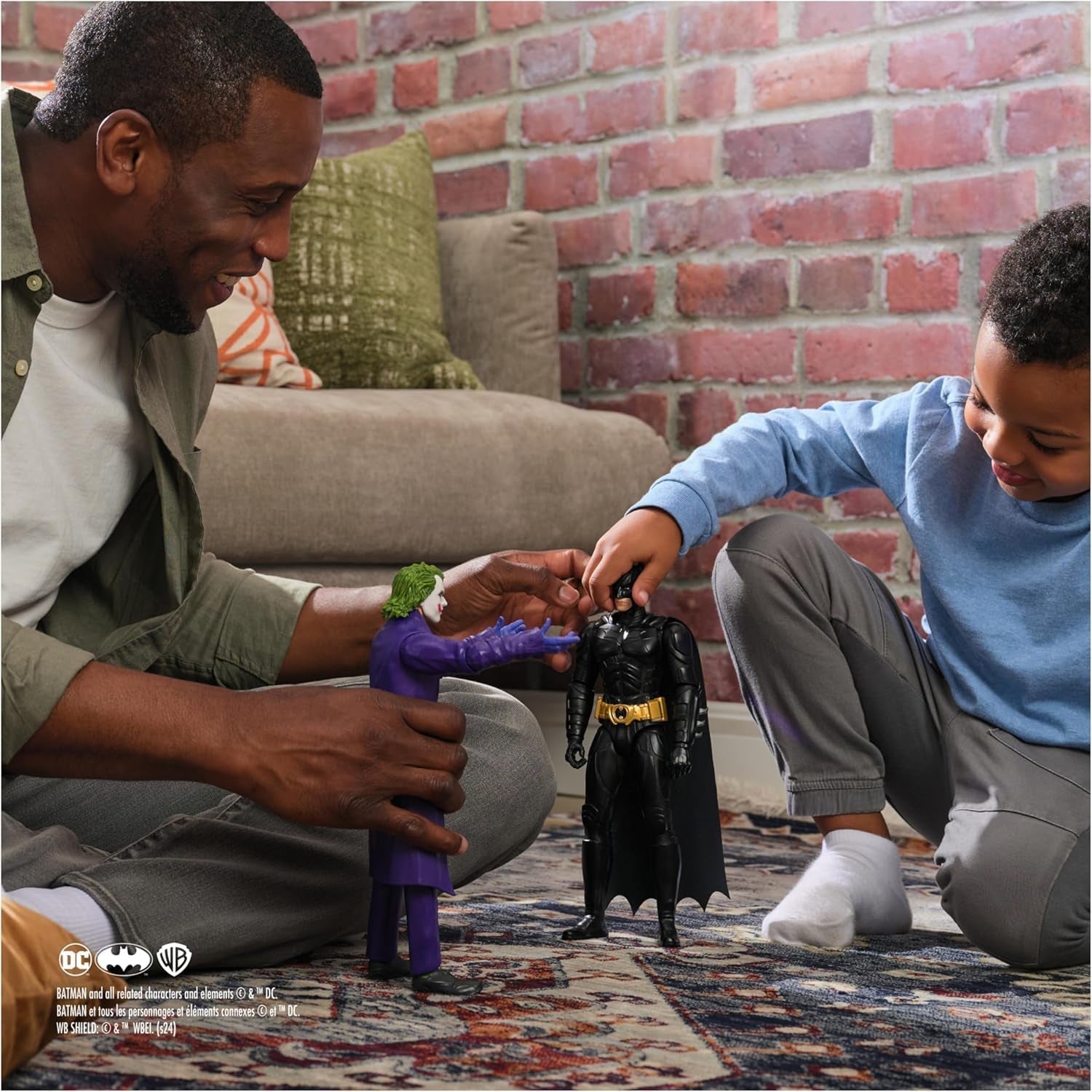 DC Comics the Dark Knight - Joker Action Figur Kendt fra den legendariske trilogi The Dark Knight i 30 cm. Fra 3 år Action figurer Naty Shop