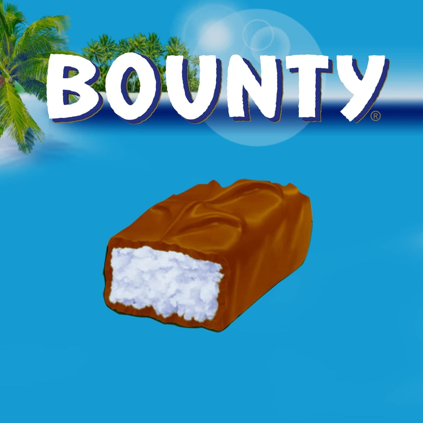Bounty chokoladebarer | Kokos og chokolade | Forskellige pakkestørrelser