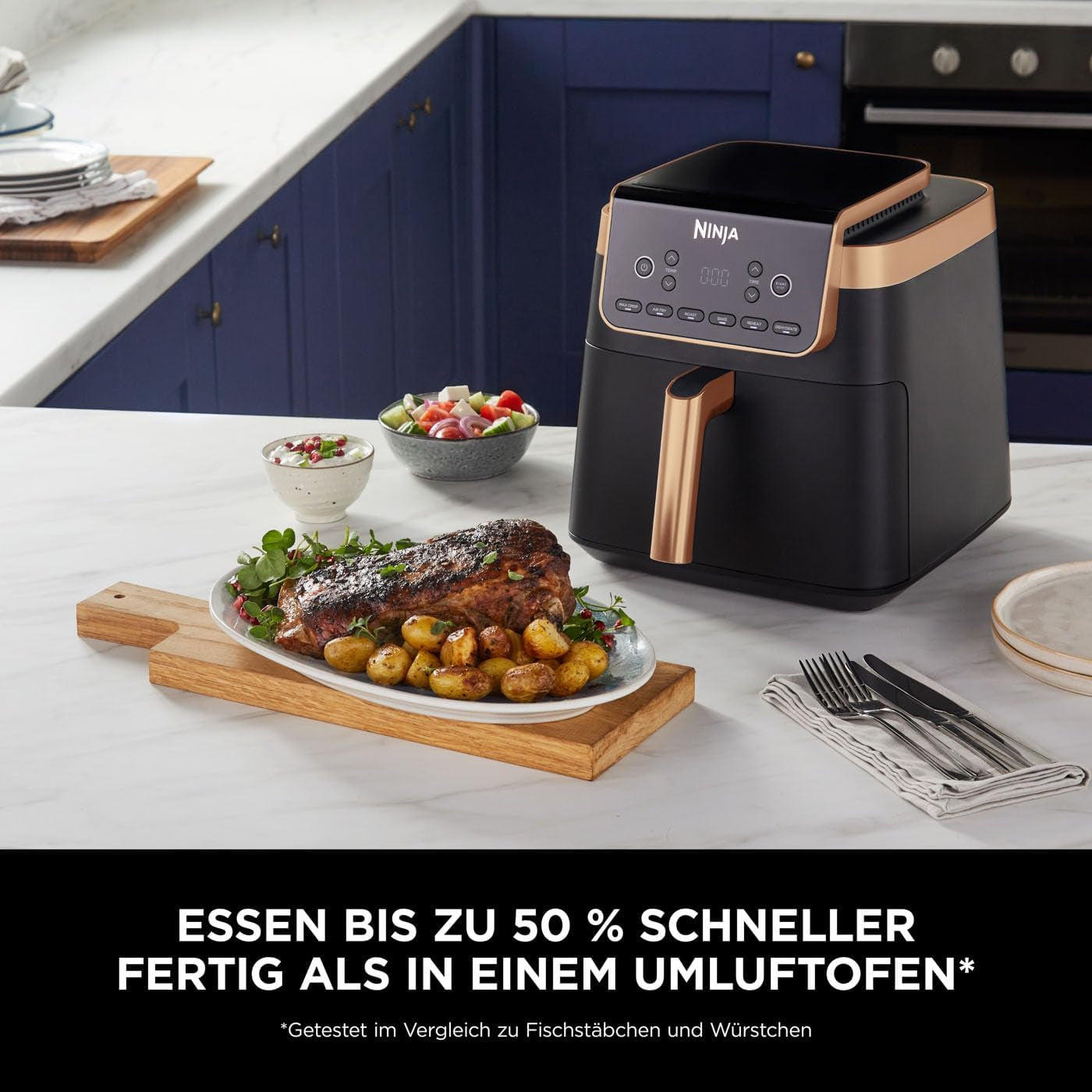 Ninja Air Fryer MAX PRO AF180EUCP, 6,2 liter, oliefri Naty Shop Appliances