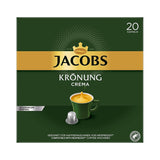 Kaffeekapsel Lungo Classico, Intensitet 6 af 12, 10 x 20 Getränke & Kaffeekapseln Krönung Crema, 200 Nespresso-kompatibel Kapsel, 10er Pack, 10 x 20 Getränke, 1040 g