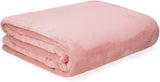 HOMLA Fluffy og varm rød fleece tæppe - til sofa og seng Komfortabel tæppe Sofa tæppe Stue tæppe - nem at vedligeholde 150 X 200 cm Pink Senge og tæpper Besuche den HOMLA-Store Pink Polyester rød 150X200 Cm