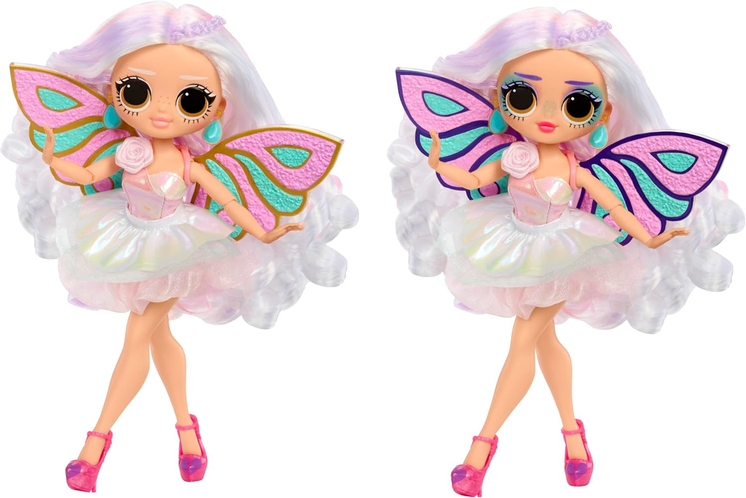 LOL overraskelse! OMG Eye Spy Series - Fairy - Indeholder 1 dukke med outfit og tilbehør, puslespilsløsning og overraskelsesopdagelse, 4 samledukker