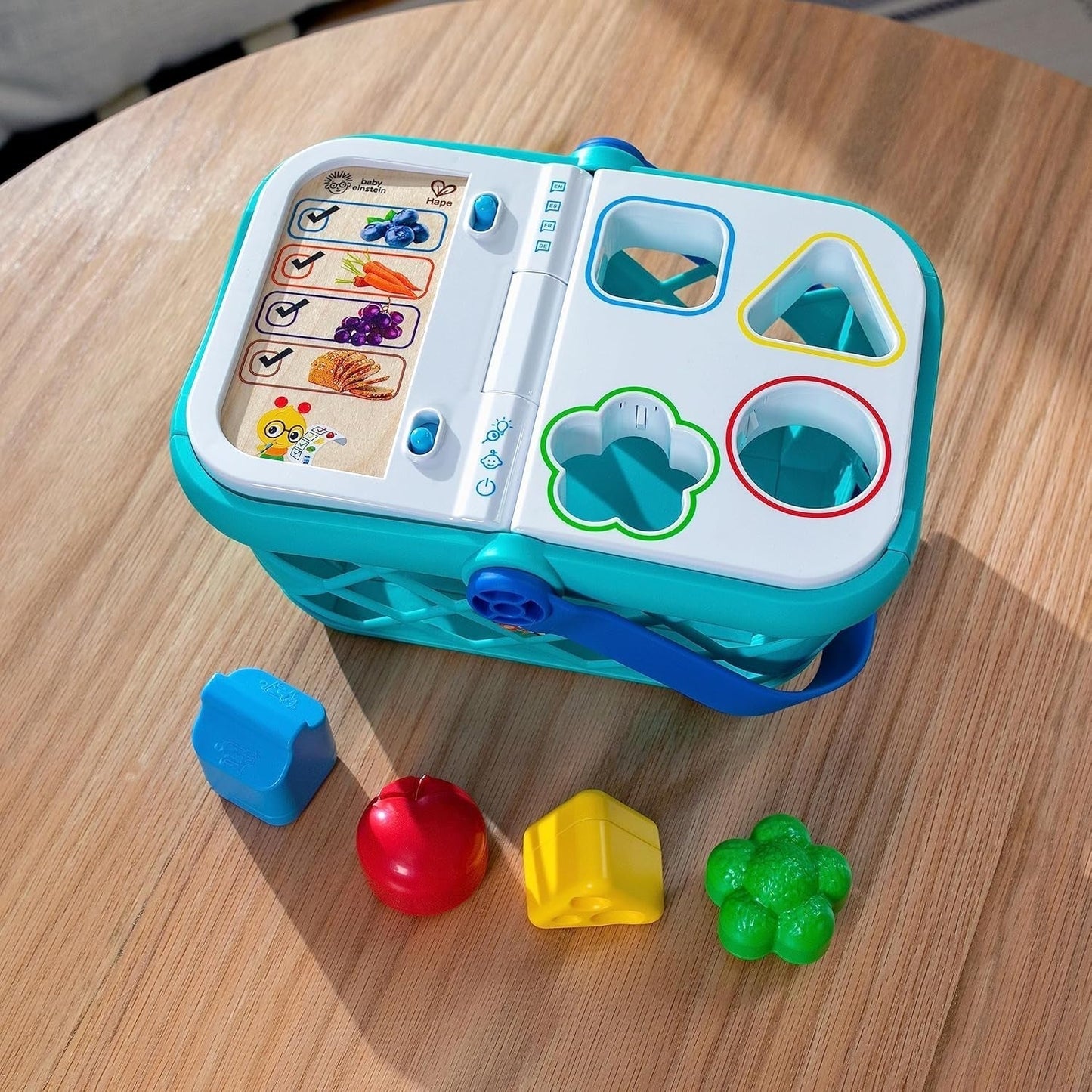 Baby Einstein + Hape Magic Touch Tilmeld Lad som om du tjekker legetøj ud, med ægte lyde og musik, fra 9 måneder og opefter Bebe Toys Naty Shop