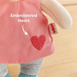 HABA Guardian Angel Lore - Fluffy tekstildukke (15 cm), perfekt velkomstgave til babyer og småbørn - Vaskes ved 30 °C - 2011870001