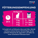 Vitakraft Poésie Délice, Junior, Vådfoder til katte, Vådfoder i sauce, med kalkun, Multipack, til unge katte, Uden tilsat sukker eller korn (23 x 85g)