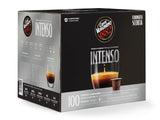 Caffè Vergnano 1882 - Èspresso Kompostierbare Kaffeekapseln , kompatibel med Nespresso, Intenso (Intenso) - Packung Enthälts 100 Kapseln