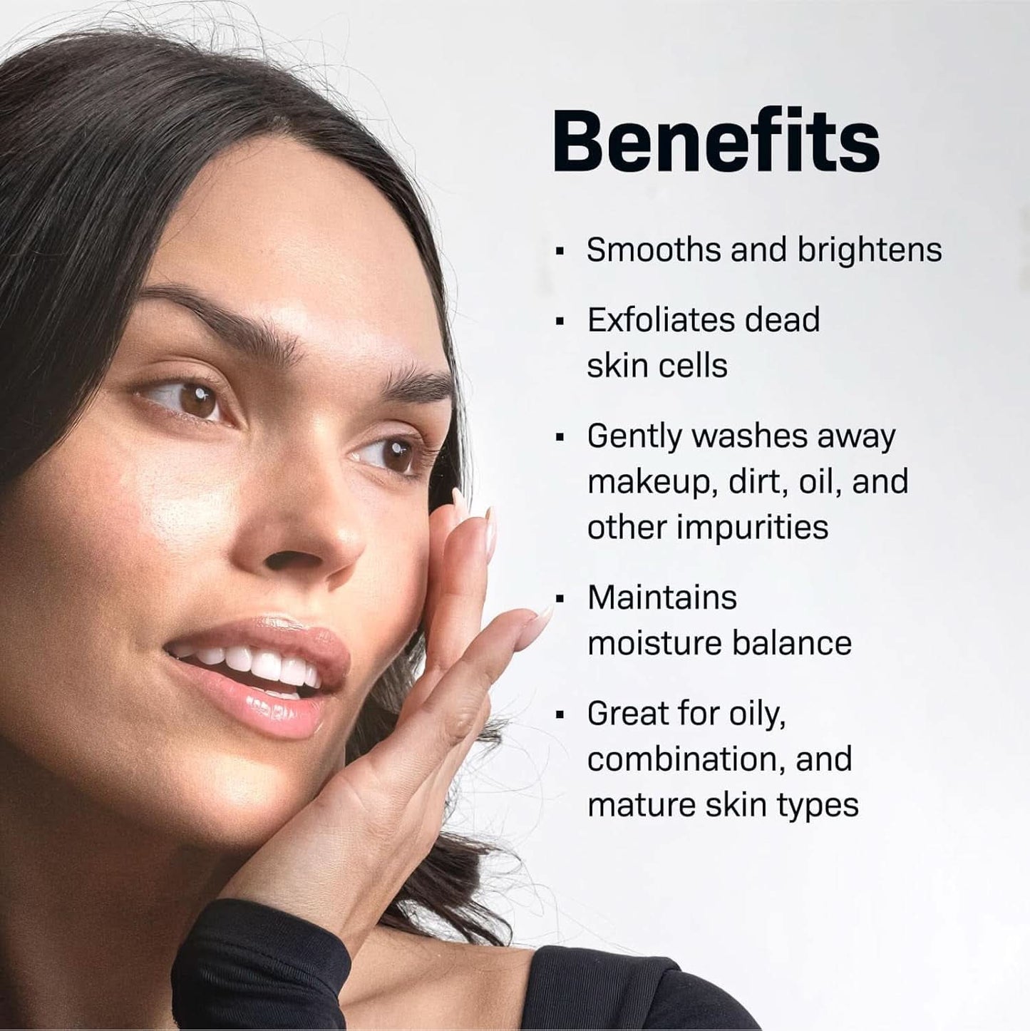 Revision Hudpleje, Brightening Facial Wash Kosmetik og Beauty Naty Shop