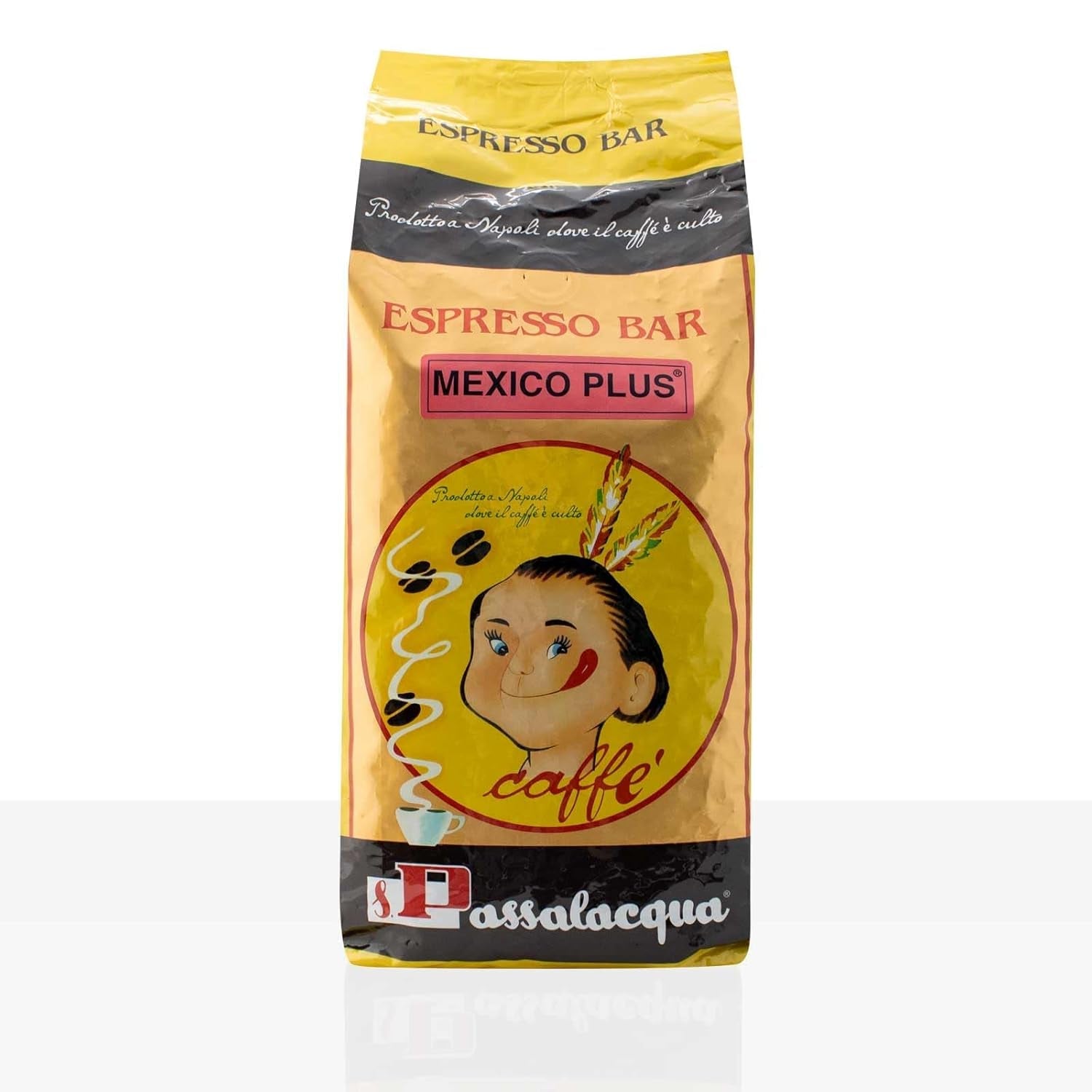 MEKICO PLUS KAFFE - ESPRESSO BAR - 1 kg PAKKE KAFFEBØNNER