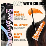 Grøn midlertidig hårfarve - 14 ml Hårkridt Hårfarve, vaskbar grøn hårfarvepind, Instant Color Hårkridt, Carnival Chalk Hårfarve til jul Halloween, Carnival, Cosplay Hair Dye Naty Shop