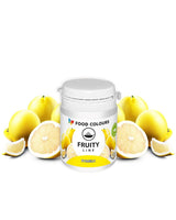 Madfarvepulver naturlig farve Fruity Line BLUEBERRY 20G naturligt farvepulver til cremer glasur svampdej i pulverform madfarve til drinks gelé