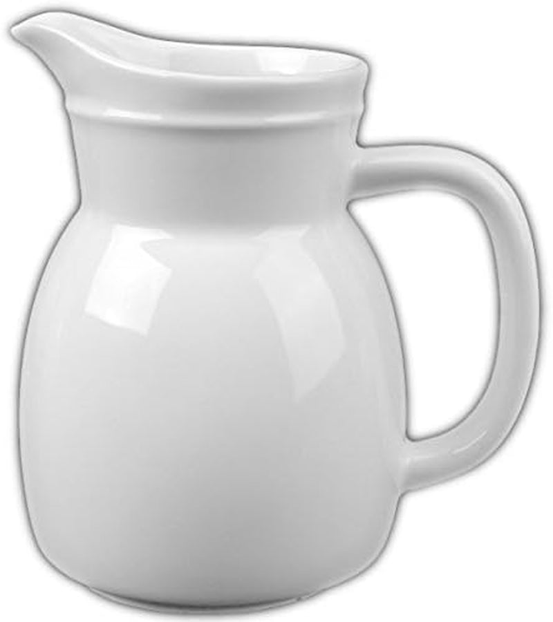 Holst Porcelæn AUB 150 FA1 Krus/Karaf 2,20 l "Auberge", hvid, 11,5 x 11,5 x 21,5 cm