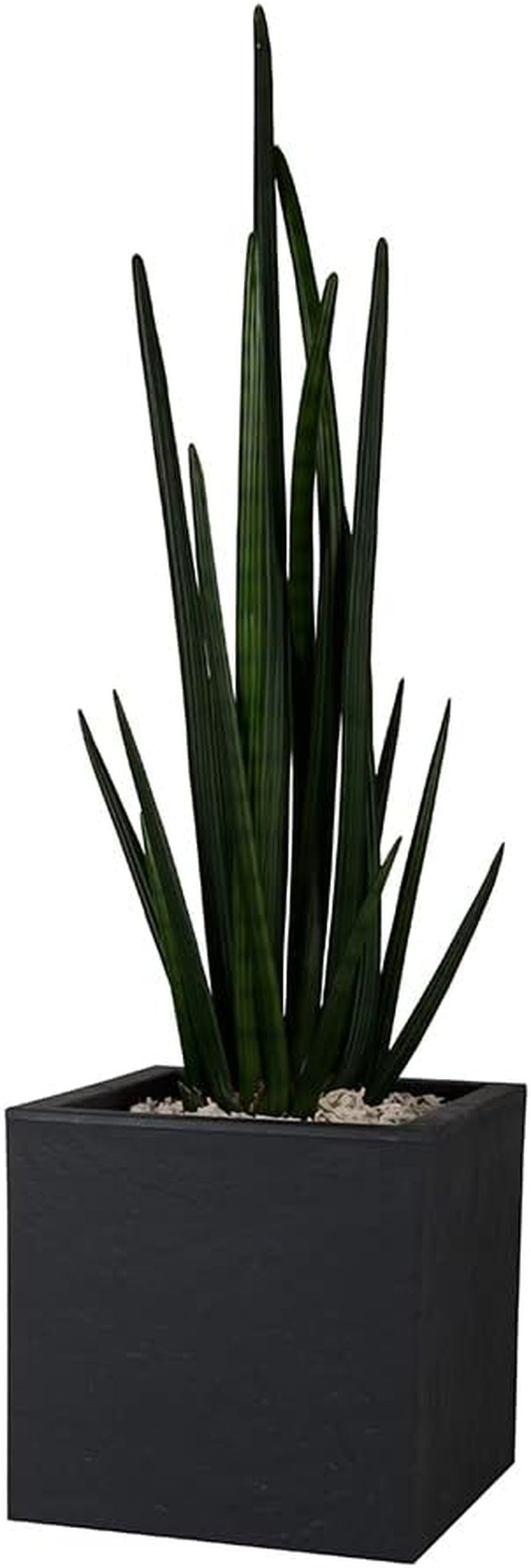 Antracitgrå potte 30 cm