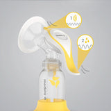 Medela Harmony manuel brystpumpe - Kompakt schweizisk design med Personalfit Flex skjolde og Medela 2-Phase Expression teknologi Tilbehør Mad og amning Bebe Naty Shop