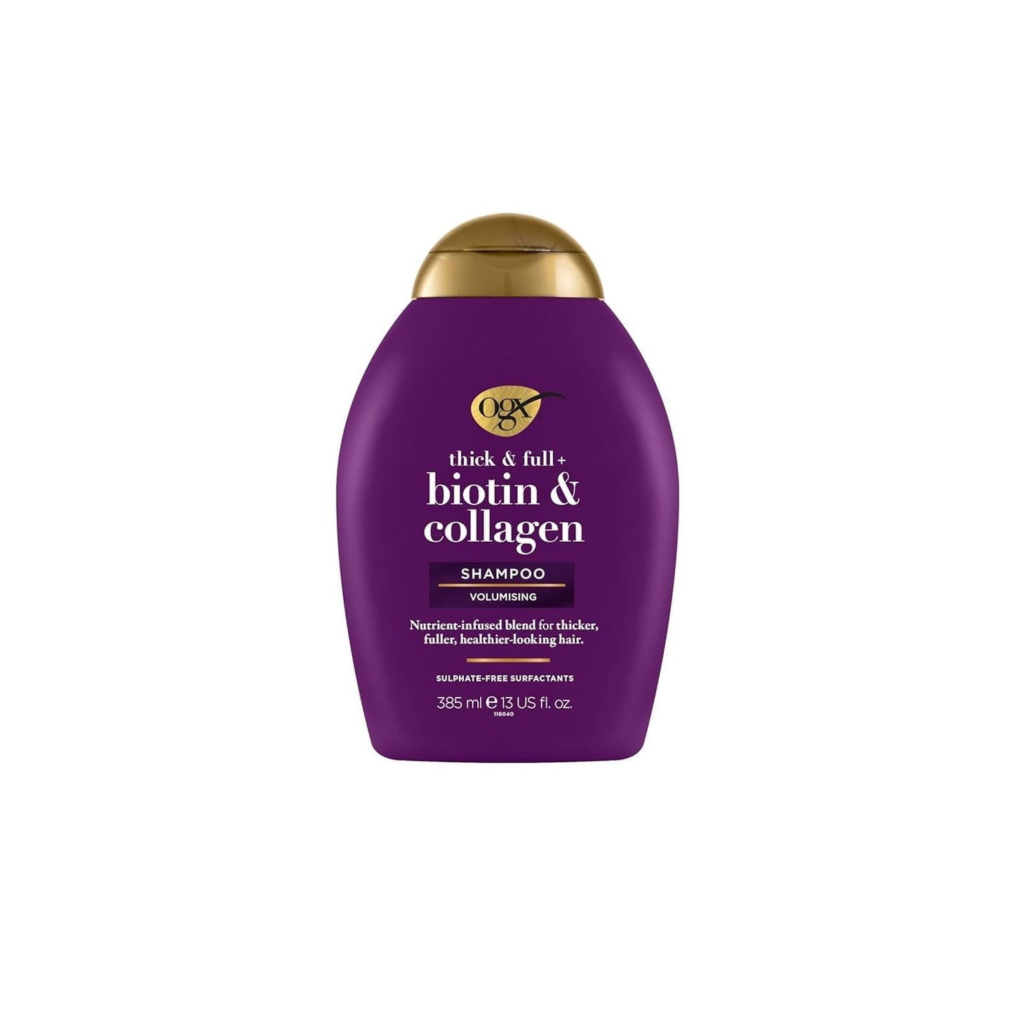 OGX Biotin & Collagen Shampoo (385 Ml), Hårstyrkende shampoo til fint og tyndt hår Brusebad og bad OGX 385 ml