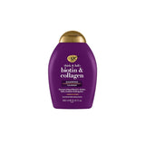 OGX Biotin & Collagen Shampoo (385 Ml), Hårstyrkende shampoo til fint og tyndt hår Brusebad og bad OGX 385 ml