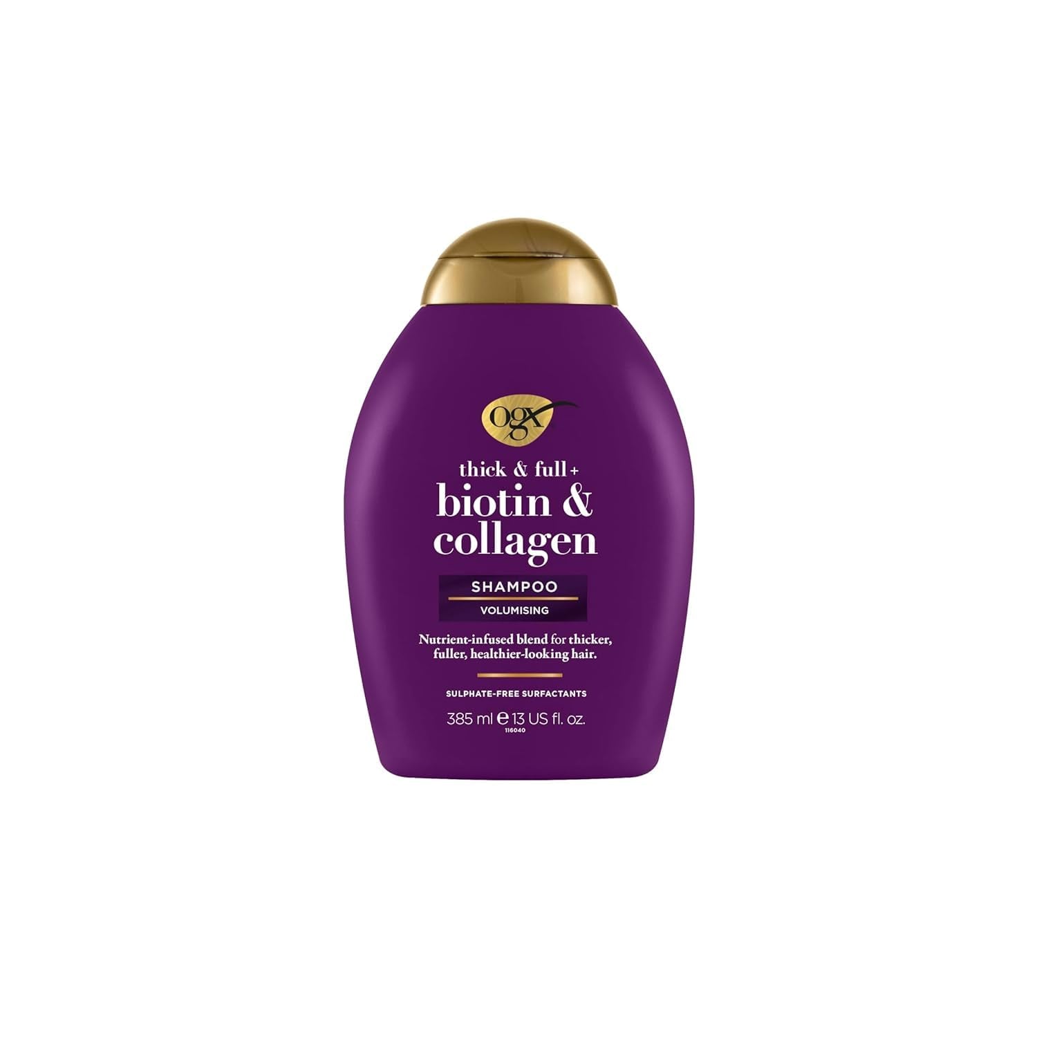 OGX Biotin & Collagen Shampoo (385 Ml), Hårstyrkende shampoo til fint og tyndt hår Brusebad og bad OGX 385 ml