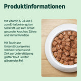 af Amazon Katzenfutter, nass, Dose, Stücke mit Geflügel in Sauce, 12 x 415 g