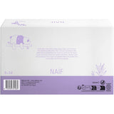 Naïf - Vådservietter med plastikfri lotion - 1296 stykker (24 pakker á 54 servietter) - til babyer og børn - Babys underdel, krop og ansigt - med Aloe Vera og bambus - 0% duft og alkohol
