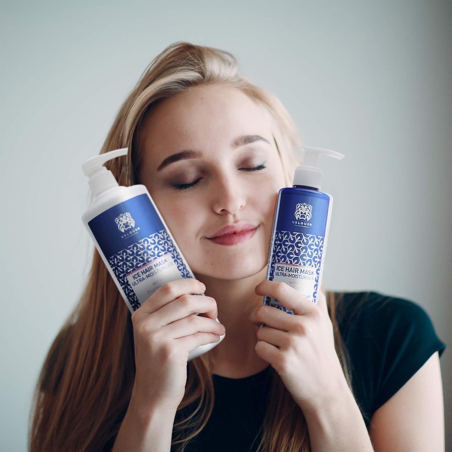 Valquer Profesional Ice Hair Mask - Ultrafugtgivende hårmaske uden sulfater, salte og silikoner Naty Shop hårmaske