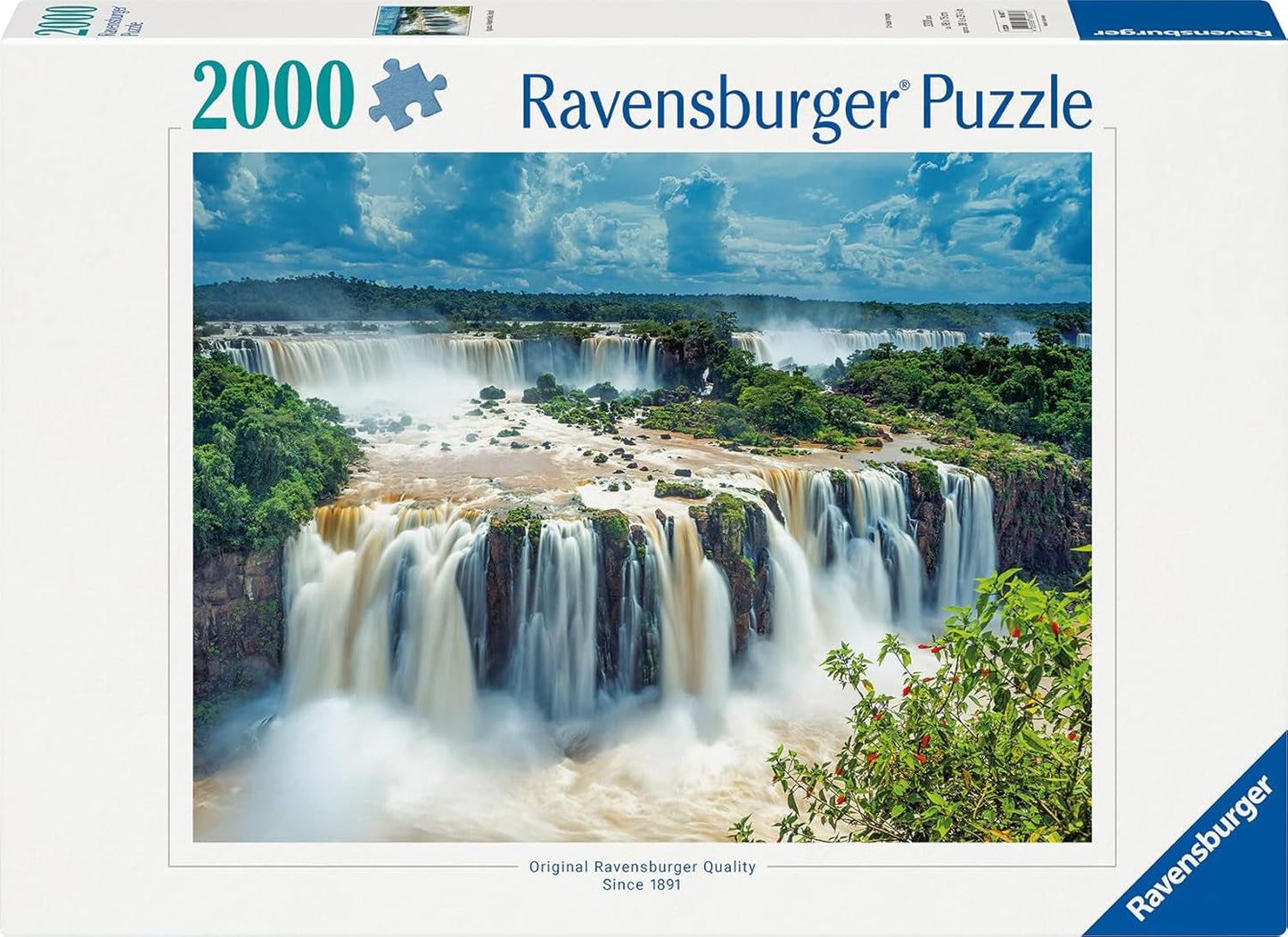 Ravensburger Puzzle 16607 - Iguazu Falls - 2000 brikker puslespil til voksne og børn over 14 Puzzle Naty Shop